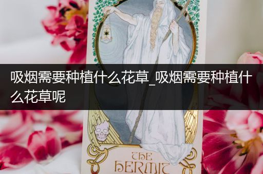 吸烟需要种植什么花草_吸烟需要种植什么花草呢