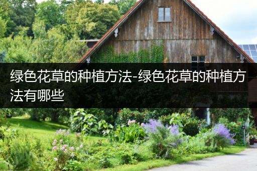 绿色花草的种植方法-绿色花草的种植方法有哪些