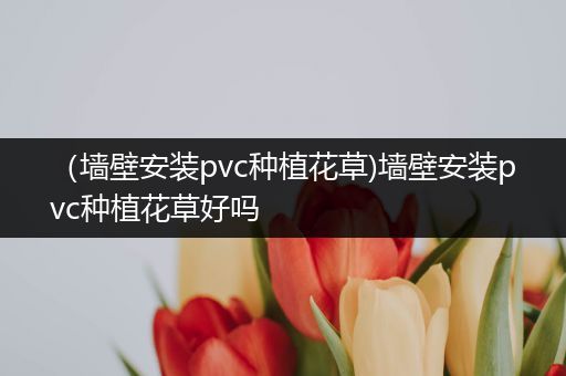 （墙壁安装pvc种植花草)墙壁安装pvc种植花草好吗