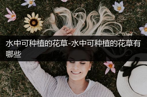 水中可种植的花草-水中可种植的花草有哪些