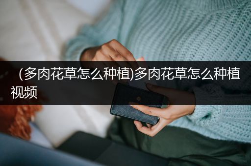 （多肉花草怎么种植)多肉花草怎么种植视频