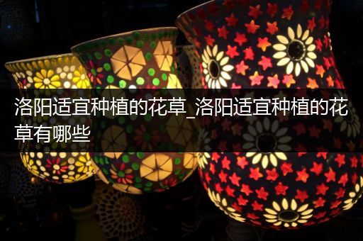 洛阳适宜种植的花草_洛阳适宜种植的花草有哪些
