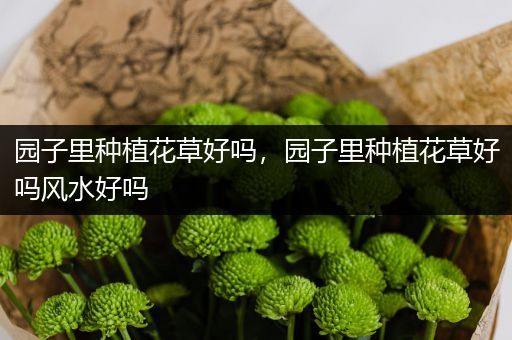 园子里种植花草好吗，园子里种植花草好吗风水好吗