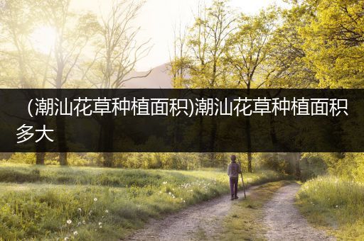 （潮汕花草种植面积)潮汕花草种植面积多大
