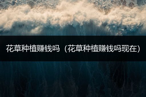 花草种植赚钱吗（花草种植赚钱吗现在）