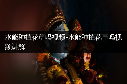 水能种植花草吗视频-水能种植花草吗视频讲解