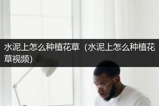 水泥上怎么种植花草（水泥上怎么种植花草视频）