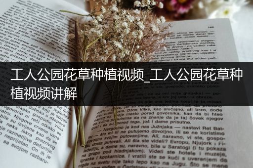 工人公园花草种植视频_工人公园花草种植视频讲解