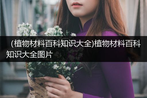 （植物材料百科知识大全)植物材料百科知识大全图片