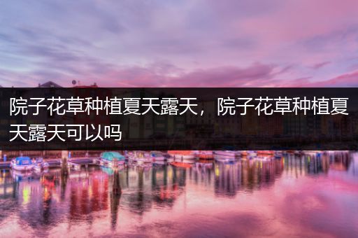 院子花草种植夏天露天，院子花草种植夏天露天可以吗