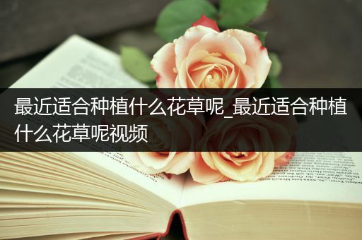 最近适合种植什么花草呢_最近适合种植什么花草呢视频
