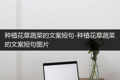 种植花草蔬菜的文案短句-种植花草蔬菜的文案短句图片