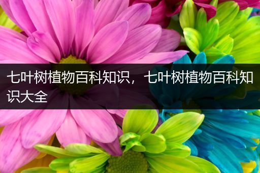 七叶树植物百科知识，七叶树植物百科知识大全