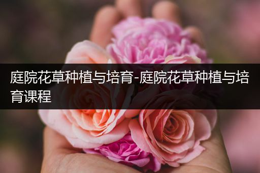 庭院花草种植与培育-庭院花草种植与培育课程