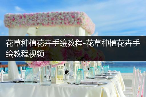 花草种植花卉手绘教程-花草种植花卉手绘教程视频