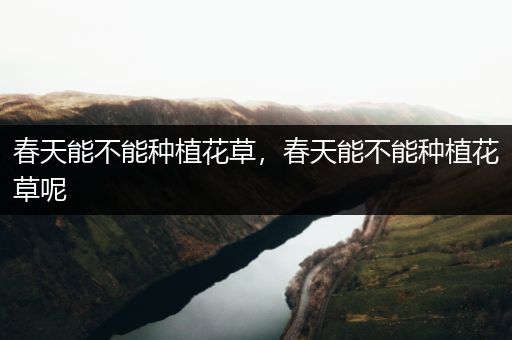 春天能不能种植花草，春天能不能种植花草呢