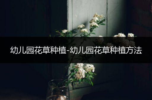 幼儿园花草种植-幼儿园花草种植方法