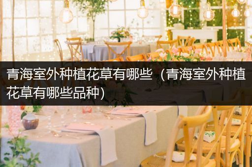 青海室外种植花草有哪些（青海室外种植花草有哪些品种）