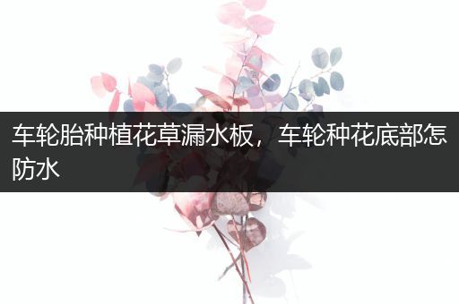 车轮胎种植花草漏水板，车轮种花底部怎防水
