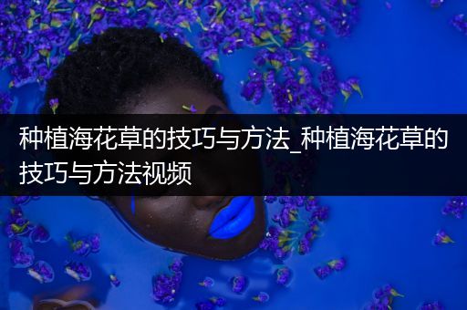 种植海花草的技巧与方法_种植海花草的技巧与方法视频