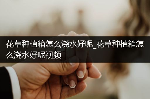 花草种植箱怎么浇水好呢_花草种植箱怎么浇水好呢视频