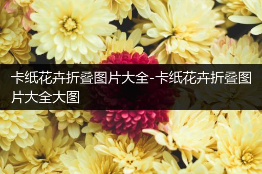 卡纸花卉折叠图片大全-卡纸花卉折叠图片大全大图