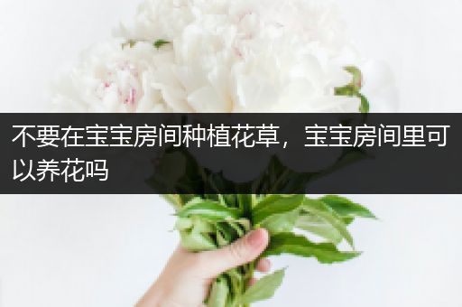 不要在宝宝房间种植花草，宝宝房间里可以养花吗