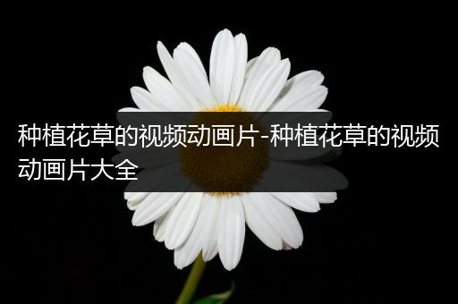 种植花草的视频动画片-种植花草的视频动画片大全