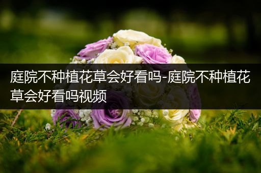 庭院不种植花草会好看吗-庭院不种植花草会好看吗视频