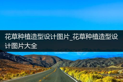 花草种植造型设计图片_花草种植造型设计图片大全