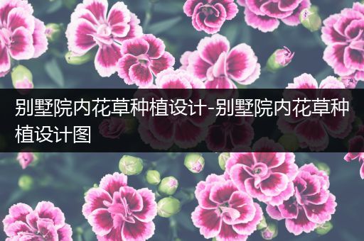 别墅院内花草种植设计-别墅院内花草种植设计图