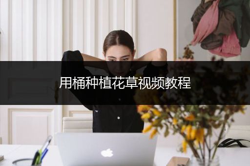 用桶种植花草视频教程