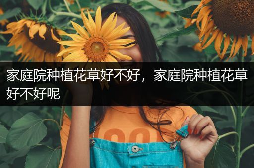 家庭院种植花草好不好，家庭院种植花草好不好呢