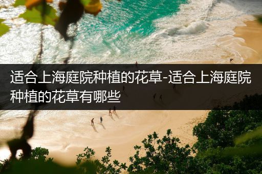 适合上海庭院种植的花草-适合上海庭院种植的花草有哪些