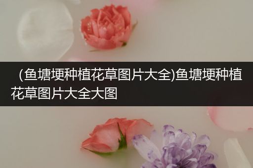 （鱼塘埂种植花草图片大全)鱼塘埂种植花草图片大全大图