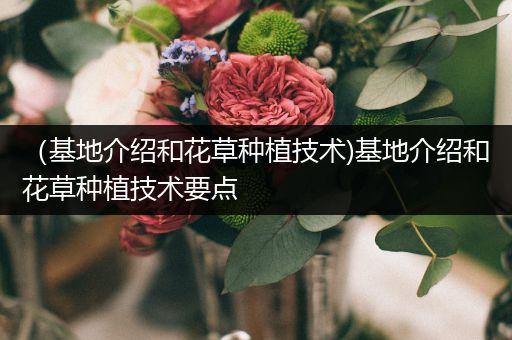 （基地介绍和花草种植技术)基地介绍和花草种植技术要点