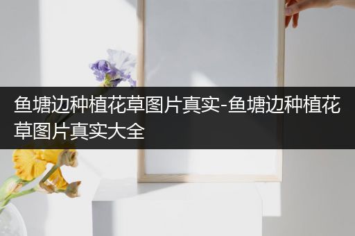 鱼塘边种植花草图片真实-鱼塘边种植花草图片真实大全
