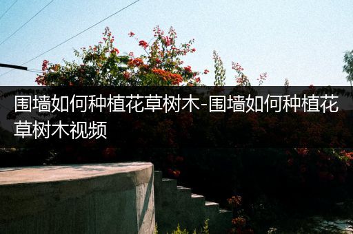 围墙如何种植花草树木-围墙如何种植花草树木视频