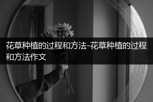 花草种植的过程和方法-花草种植的过程和方法作文