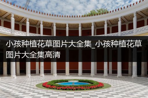 小孩种植花草图片大全集_小孩种植花草图片大全集高清