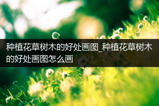 种植花草树木的好处画图_种植花草树木的好处画图怎么画