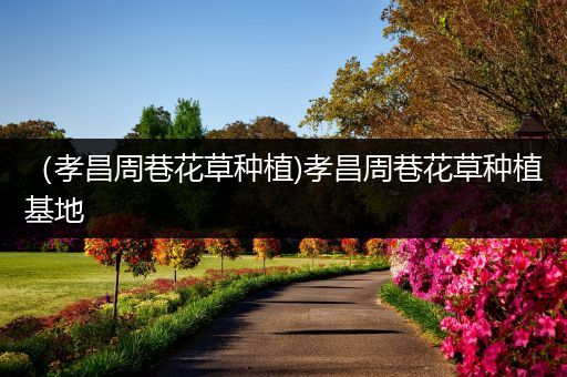 （孝昌周巷花草种植)孝昌周巷花草种植基地