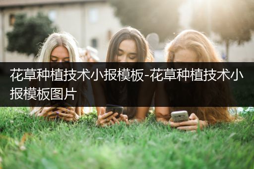 花草种植技术小报模板-花草种植技术小报模板图片